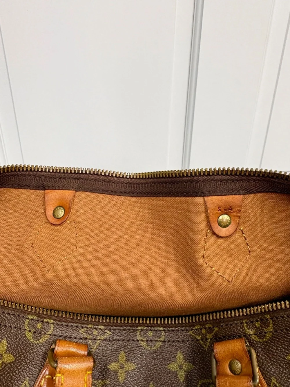 Louis Vuitton Vintage Speedy 35 Monogram Canvas